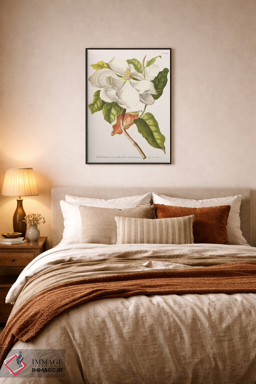 تابلو مدرن ماگنولیا اثر فلوران بدار - D6B