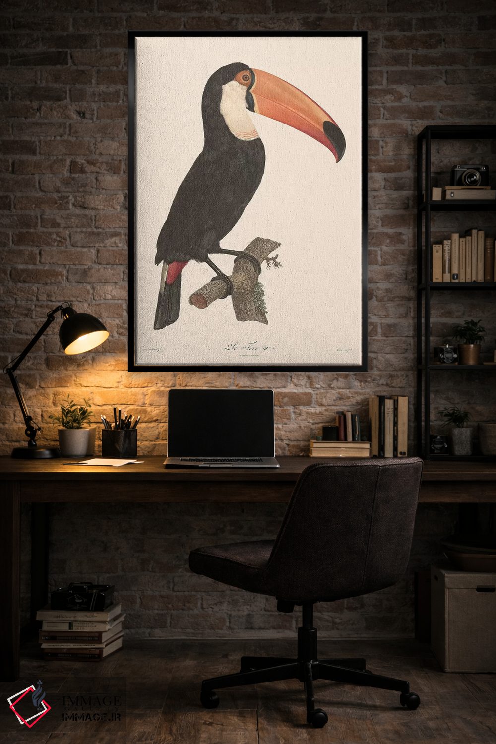 تابلو دکوراتیو ل توکو اثر فلوران بدار - D6B