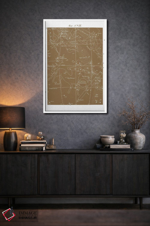 تابلو دکوراتیو قوس در زمینه طلایی اثر فلوران بدار - D2W