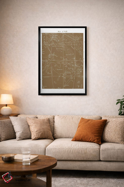 تابلو دکوراتیو قوس در زمینه طلایی اثر فلوران بدار - D6B