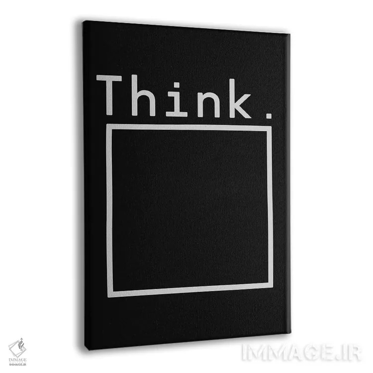 تابلو دکوراتیو خارج از چارچوب اثر فلوران بدار - نمای پرسپکتیو محصول