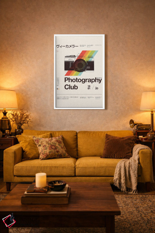 تابلو دکوراتیو باشگاه عکاسی اثر فلوران بدار - D1W