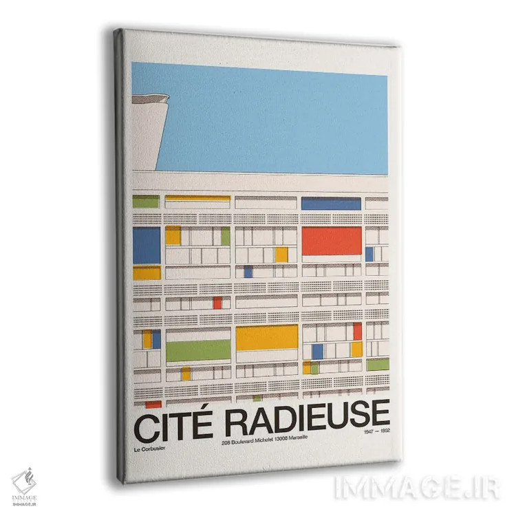 تابلو دکوراتیو واحد مسکونی رادیوز مارسی اثر فلوران بدار - نمای پرسپکتیو محصول