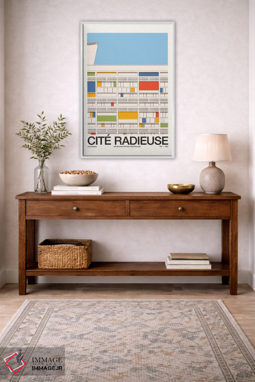 تابلو دکوراتیو واحد مسکونی رادیوز مارسی اثر فلوران بدار - D2W