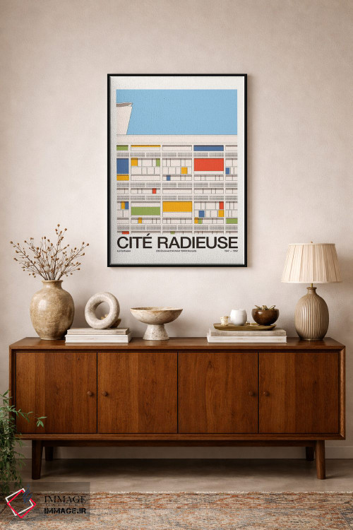 تابلو دکوراتیو واحد مسکونی رادیوز مارسی اثر فلوران بدار - D1B