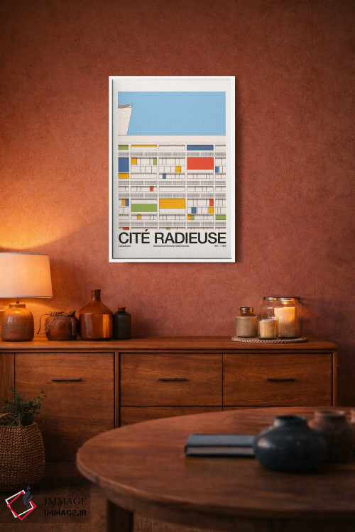 تابلو دکوراتیو واحد مسکونی رادیوز مارسی اثر فلوران بدار - D4W