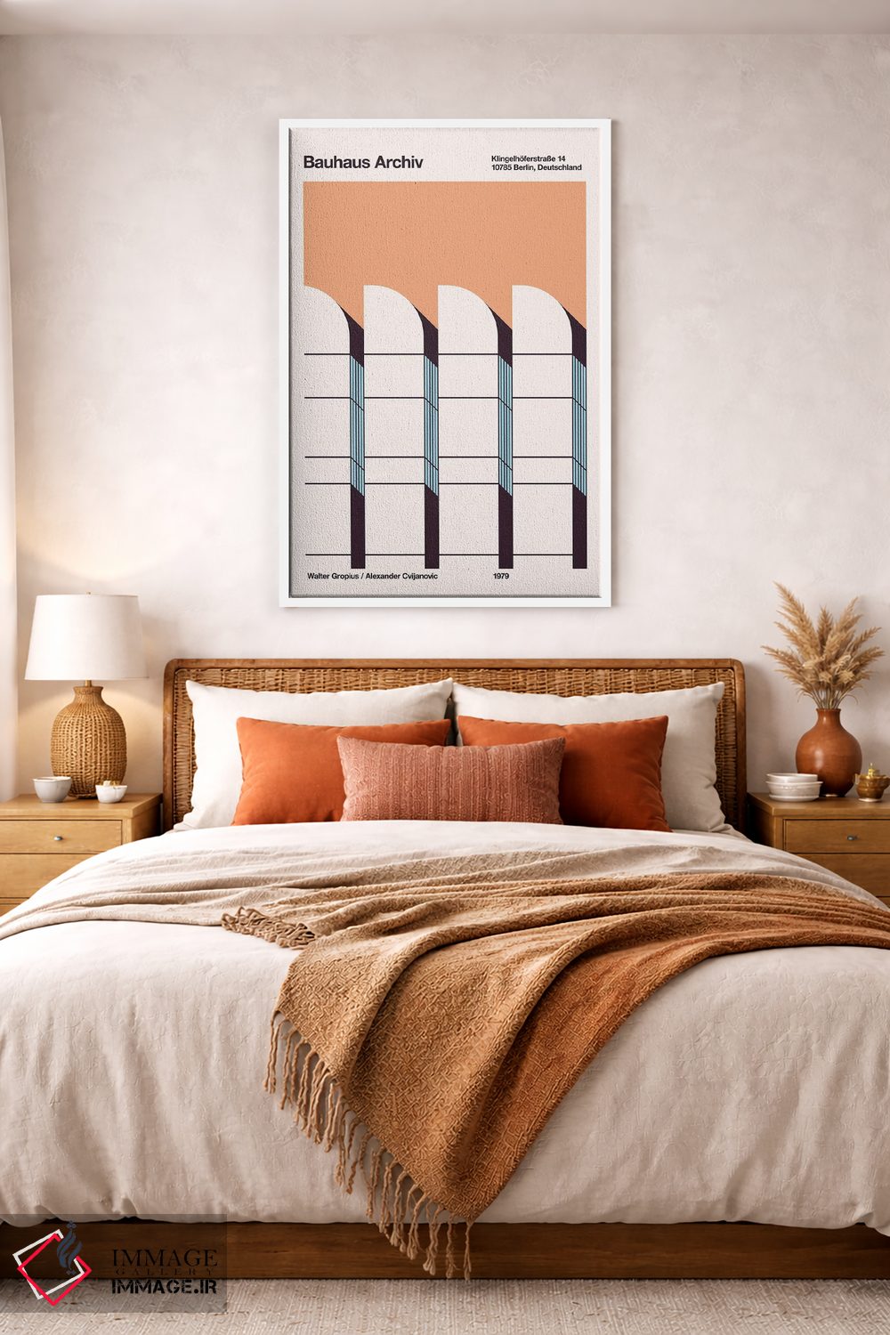 تابلو دکوراتیو آرشیو باوهاوس اثر فلوران بدار - D4W