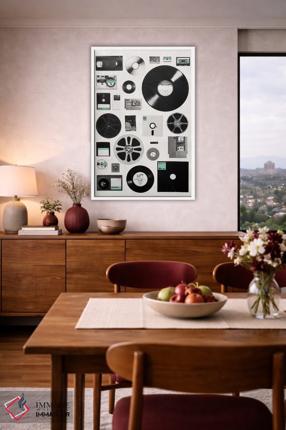 تابلو دکوراتیو داده اثر فلوران بدار - D3W