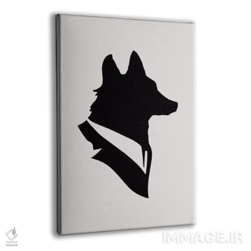 تابلو دکوراتیو آقای روباه اثر فلوران بدار - نمای پرسپکتیو محصول