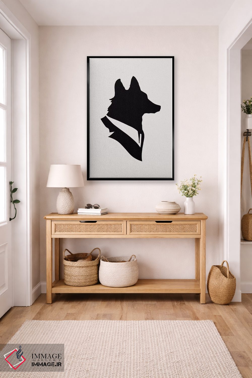 تابلو دکوراتیو آقای روباه اثر فلوران بدار - D6B