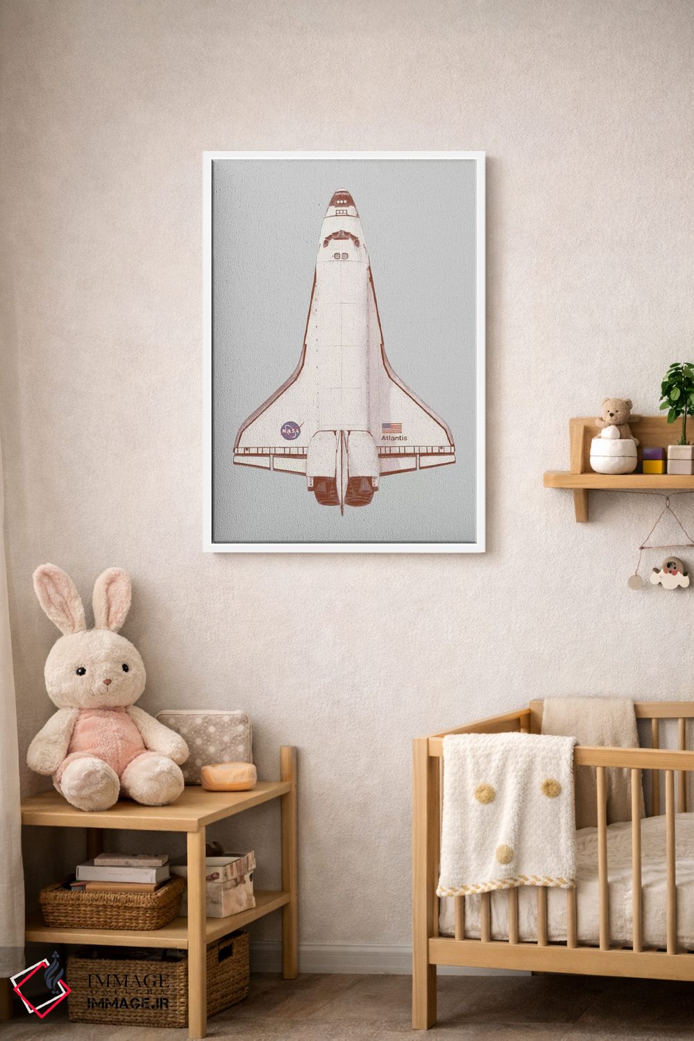 تابلو دکوراتیو آتلانتیس اثر فلوران بدار - D4W