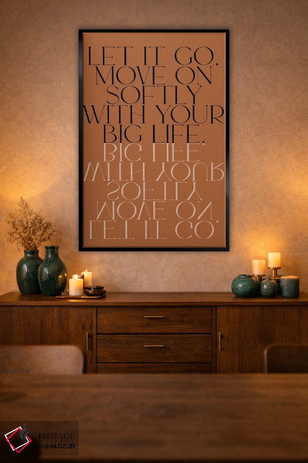 تابلو مدرن رها کن اثر فلاور لاو چایلد - D2B