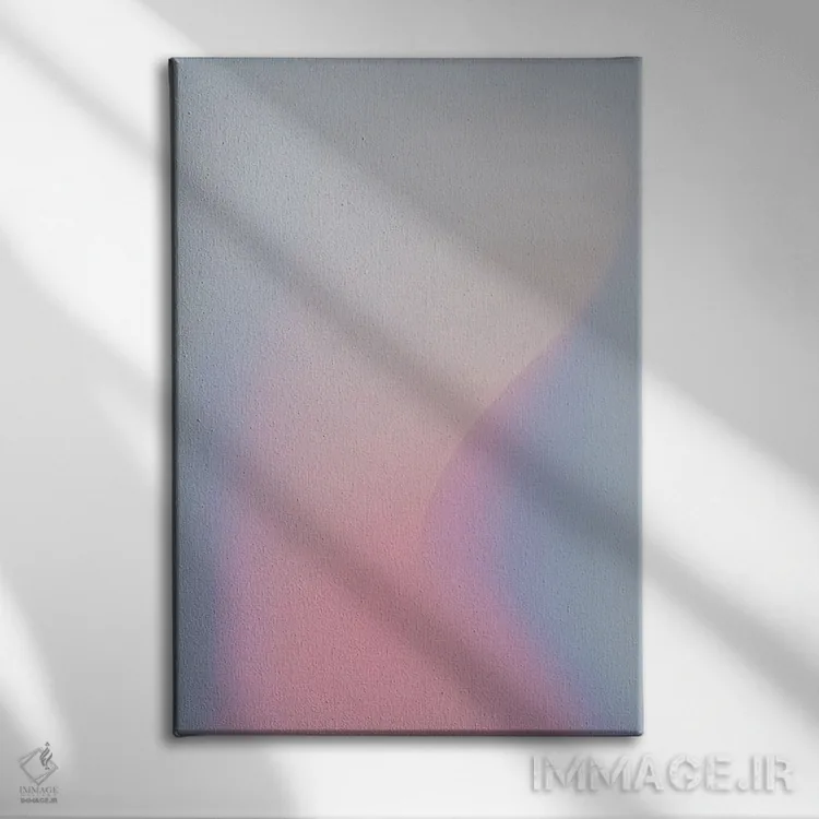 تابلو مینیمال از آرامش خود محافظت کن ۱ اثر فلاور لاو چایلد - نمای روبهرو روی دیوار