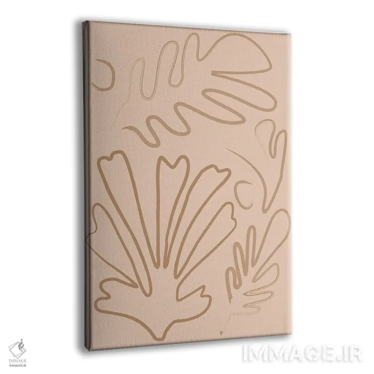 تابلو مینیمال پاییز اثر فلاور لاو چایلد - نمای پرسپکتیو محصول