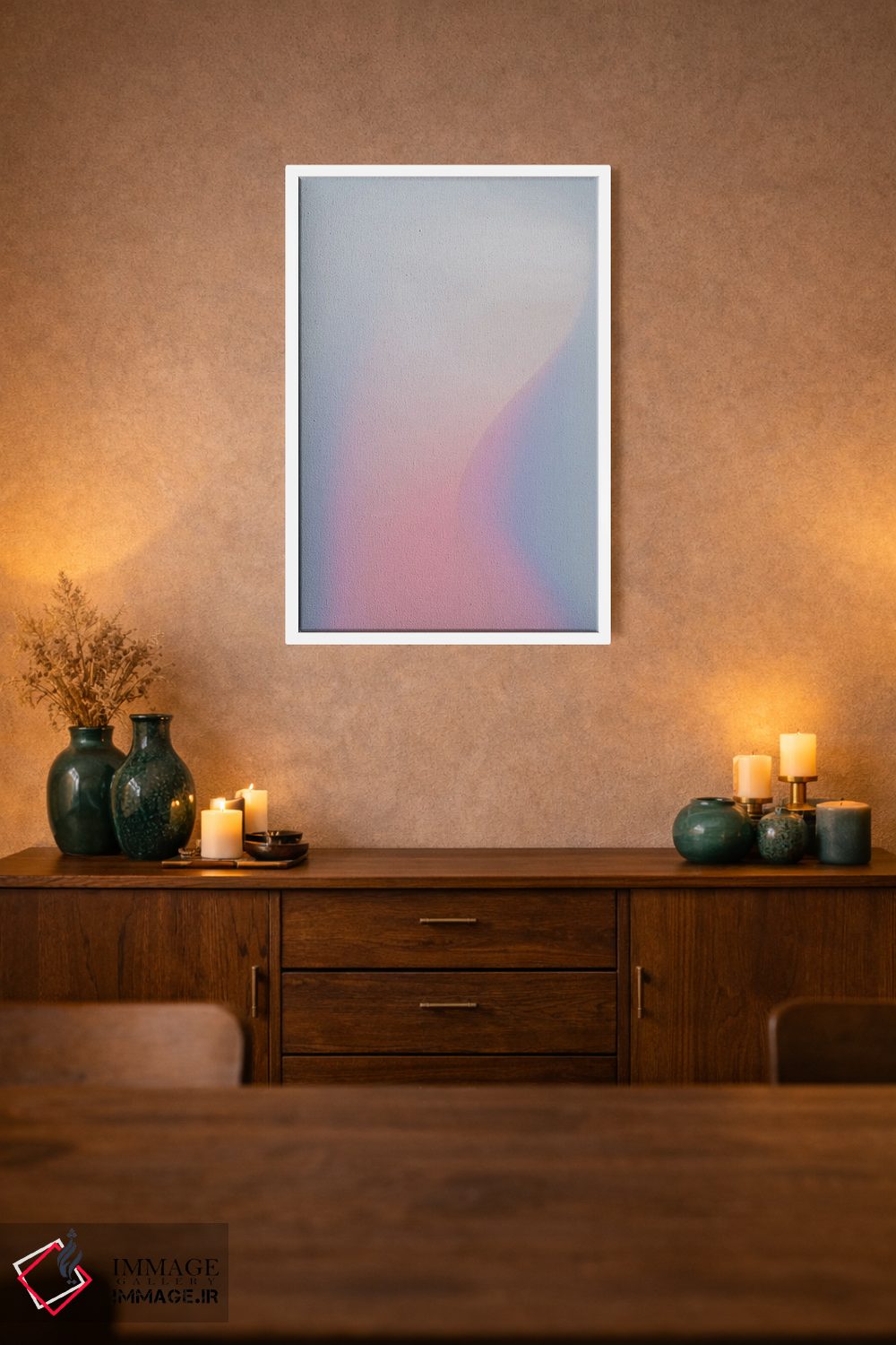 تابلو مینیمال از آرامش خود محافظت کن ۱ اثر فلاور لاو چایلد - D1W