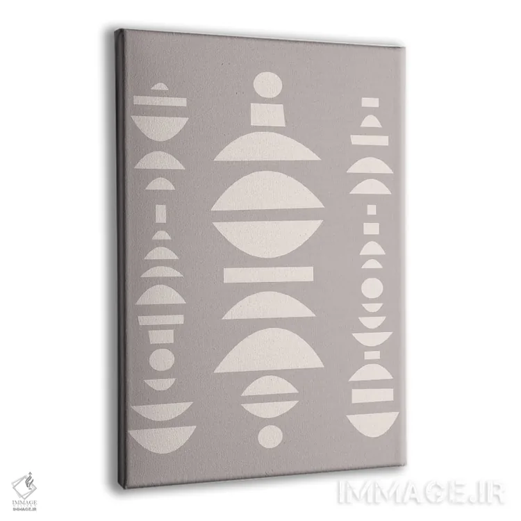 تابلو مینیمال خوش فرم اثر فلاور لاو چایلد - نمای پرسپکتیو محصول