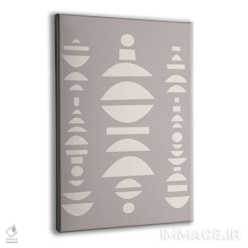 تابلو مینیمال خوش فرم اثر فلاور لاو چایلد - نمای پرسپکتیو محصول