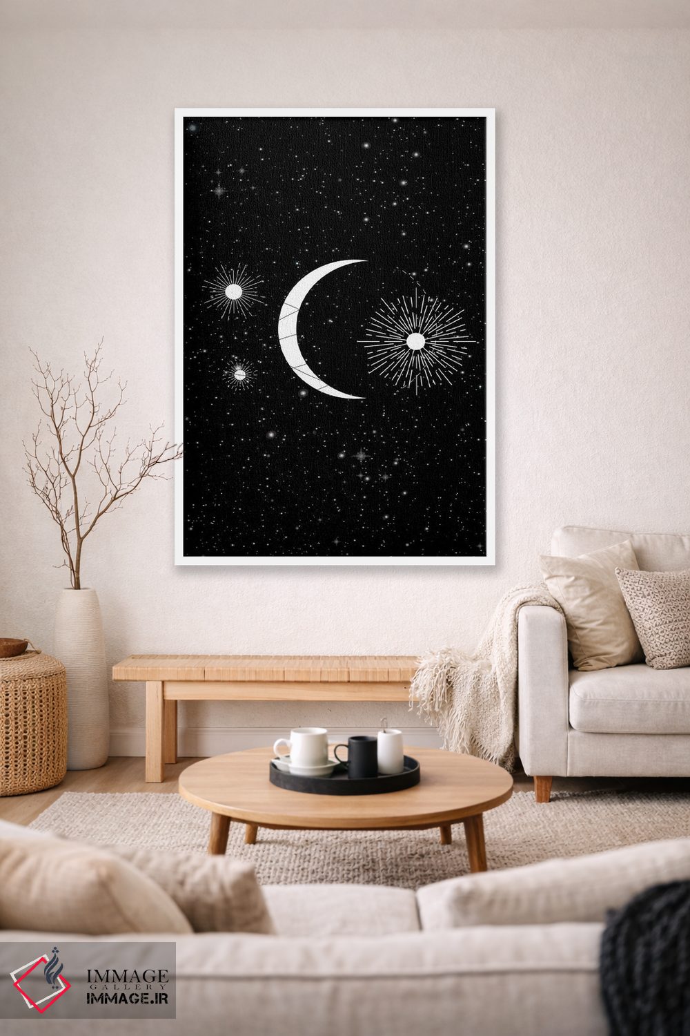 تابلو مدرن چرخه های مقدس اثر فلاور لاو چایلد - D1W