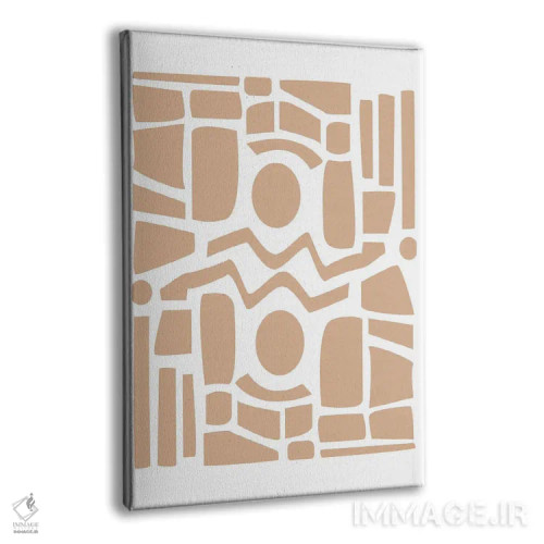 تابلو مینیمال آزتک اثر فلاور لاو چایلد - نمای پرسپکتیو محصول