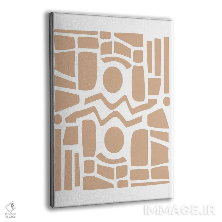 تابلو مینیمال آزتک اثر فلاور لاو چایلد - نمای پرسپکتیو محصول