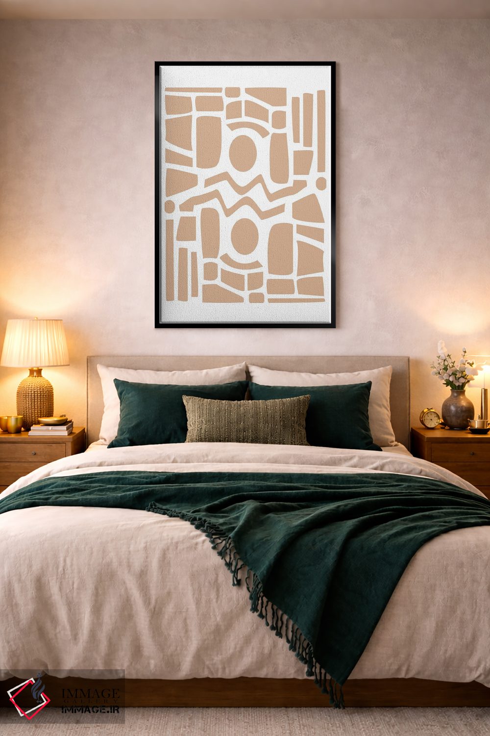 تابلو مینیمال آزتک اثر فلاور لاو چایلد - D4B