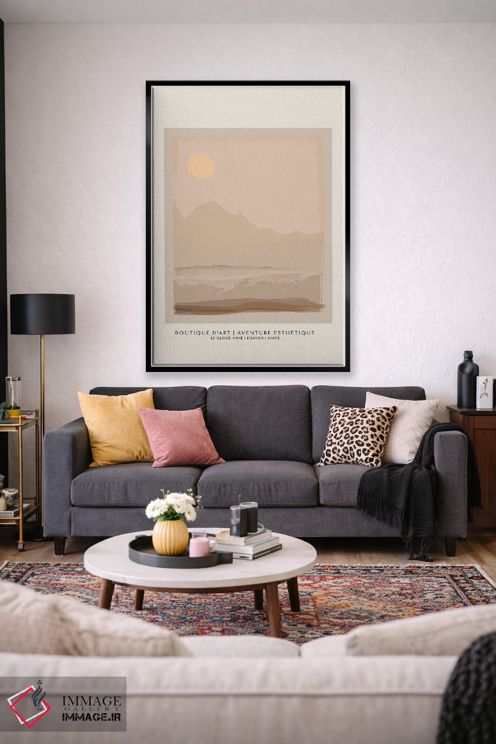 تابلو مینیمال ماجراجویی ۱ اثر فلاور لاو چایلد - D4B