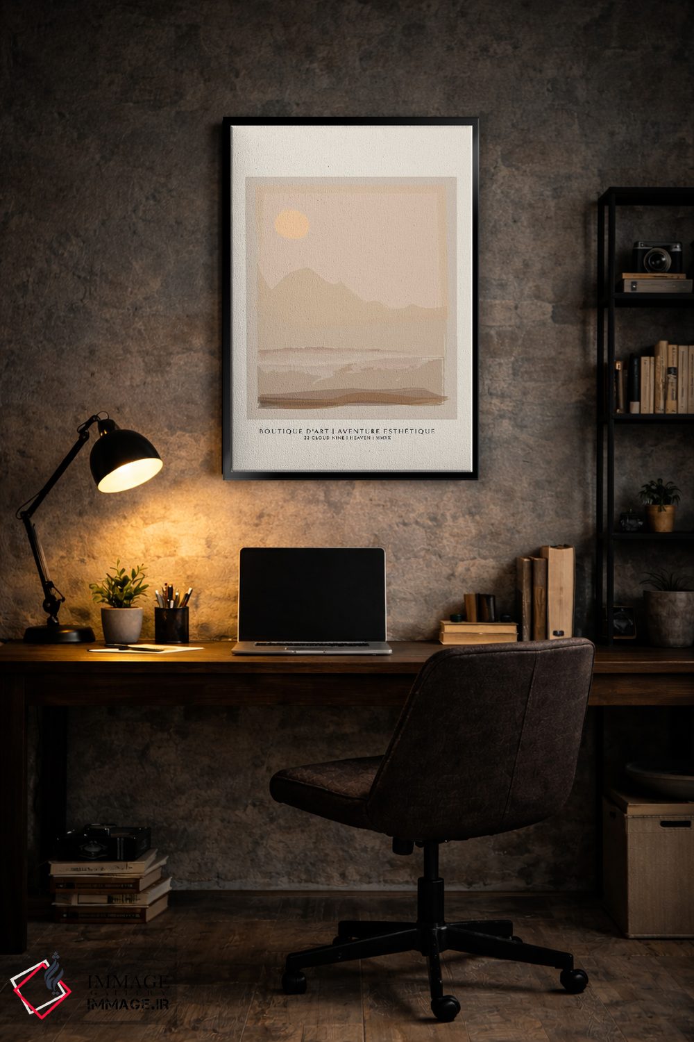 تابلو مینیمال ماجراجویی ۱ اثر فلاور لاو چایلد - D6B