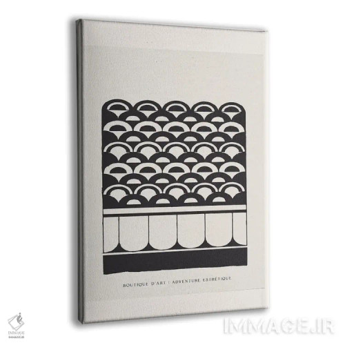 تابلو مینیمال قوس زیبایی شناسی اثر فلاور لاو چایلد - نمای پرسپکتیو محصول