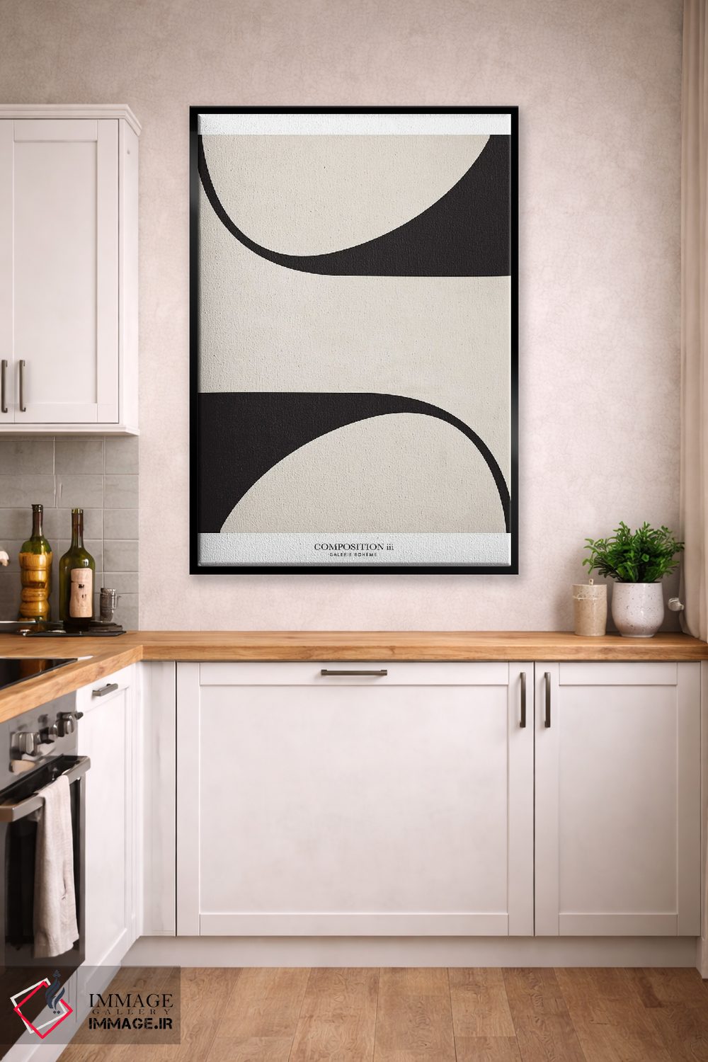 تابلو مینیمال ترکیب ۳ اثر فلاور لاو چایلد - D1B