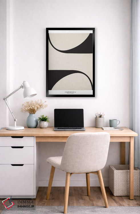 تابلو مینیمال ترکیب ۳ اثر فلاور لاو چایلد - D4B