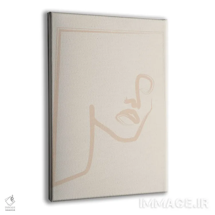 تابلو مینیمال همه اش مال تو اثر فلاور لاو چایلد - نمای پرسپکتیو محصول