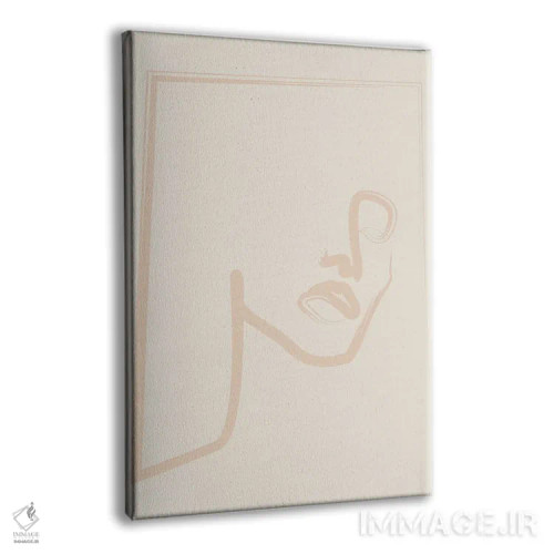 تابلو مینیمال همه اش مال تو اثر فلاور لاو چایلد - نمای پرسپکتیو محصول