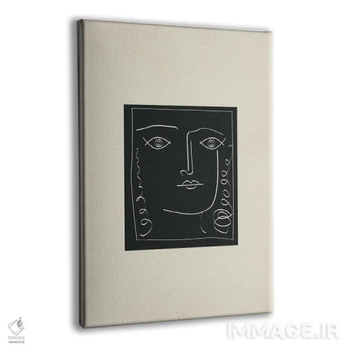 تابلو مینیمال گرترود اثر فلاور لاو چایلد - نمای پرسپکتیو محصول