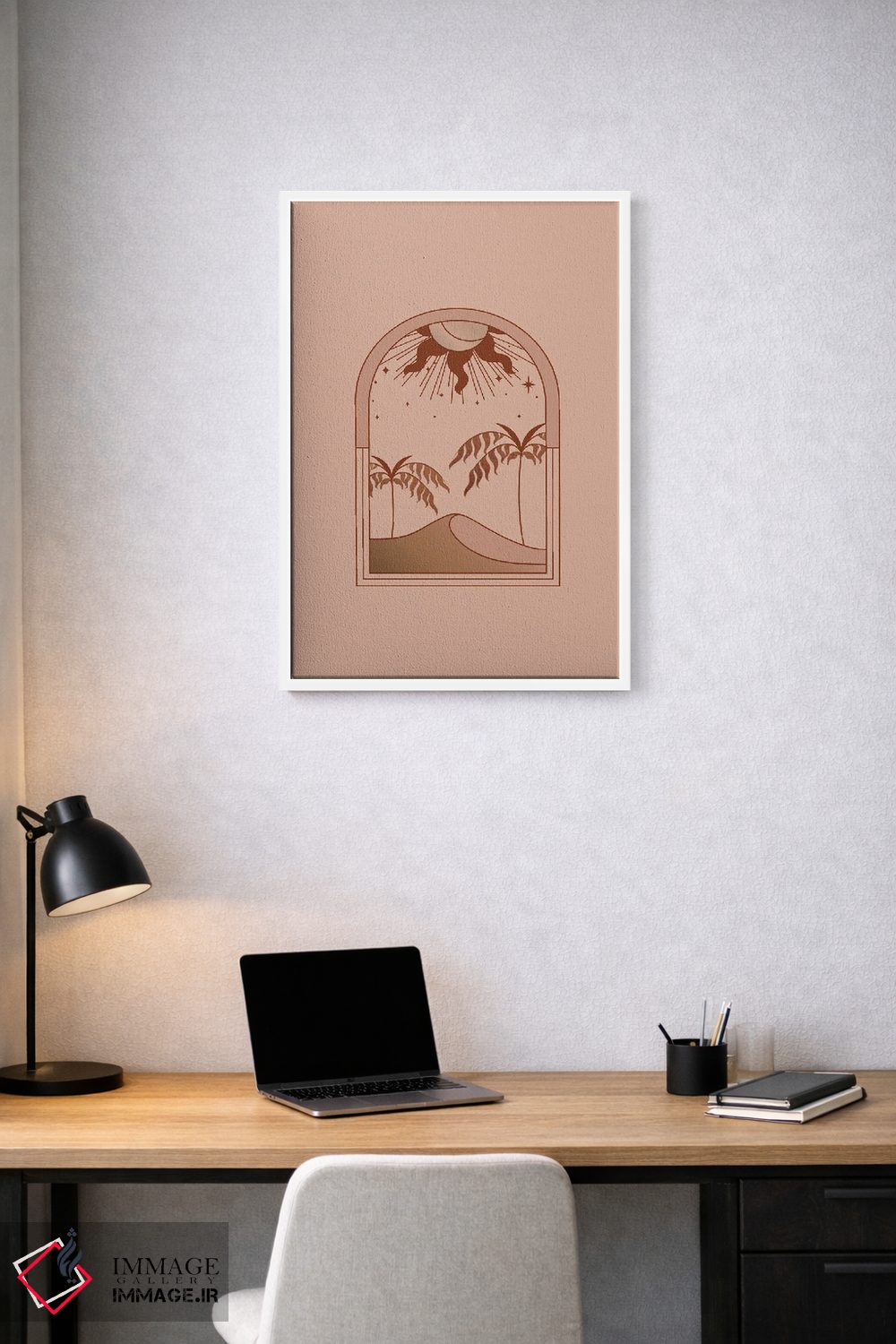 تابلو مینیمال گایا اثر فلاور لاو چایلد - D1W