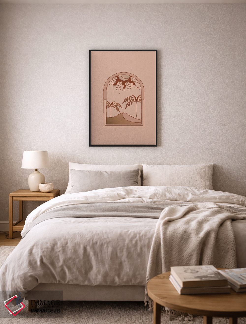 تابلو مینیمال گایا اثر فلاور لاو چایلد - D6B