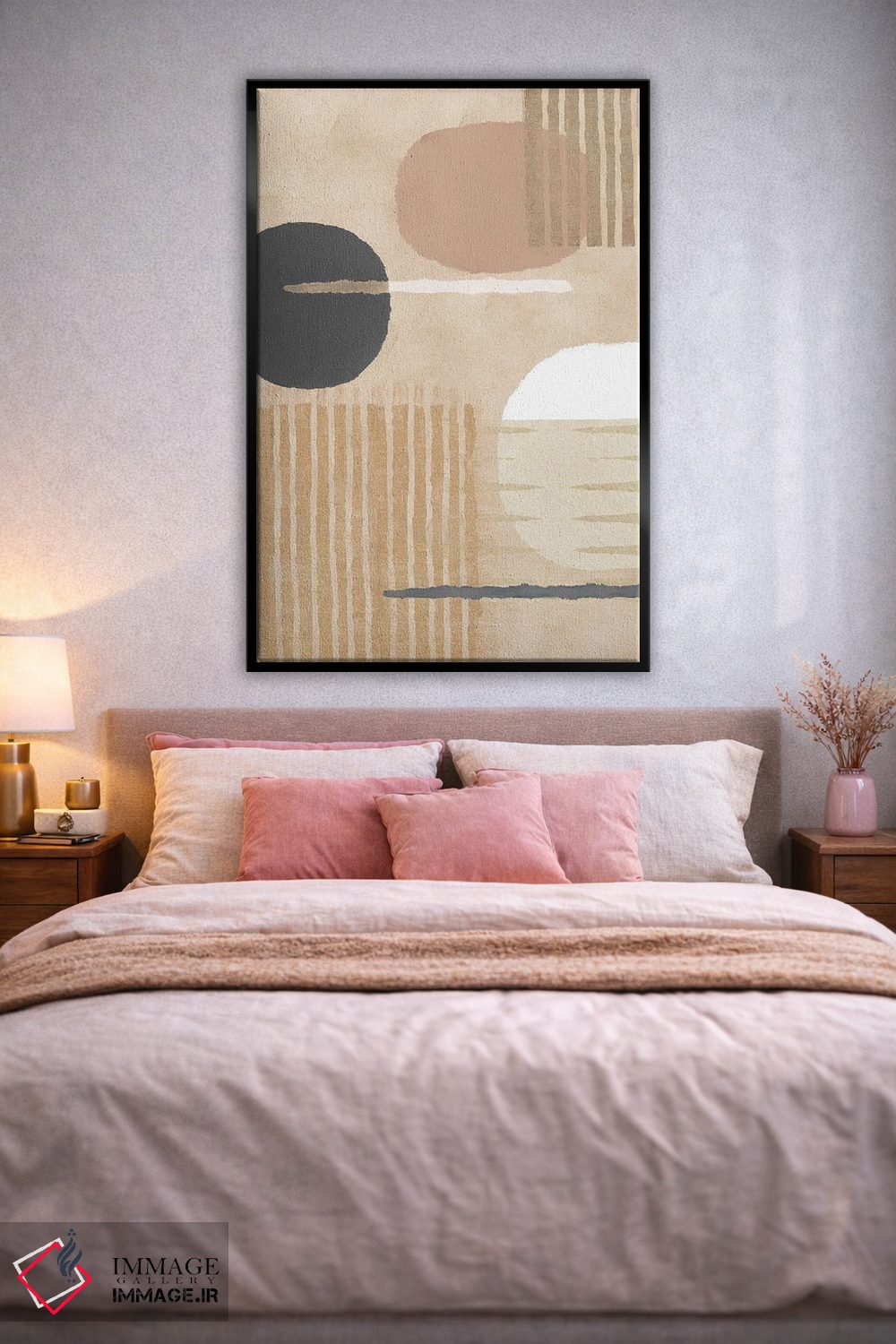 تابلو مینیمال کاسوری طبیعی ۴ اثر فلورا کوتا - D1B