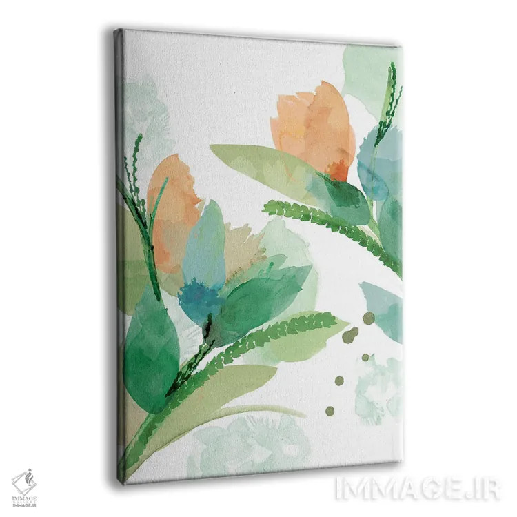 تابلو مینیمال شکوفایی بهار ۲ اثر فلورا کوتا - نمای پرسپکتیو محصول