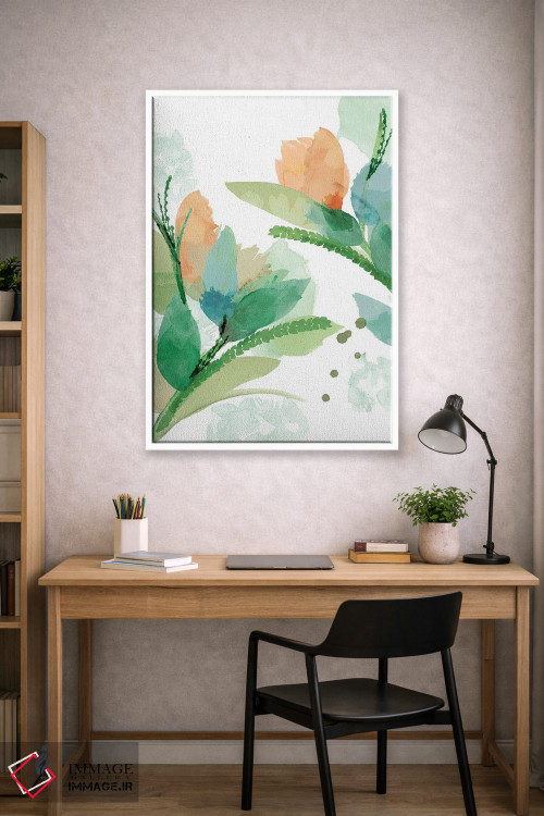 تابلو مینیمال شکوفایی بهار ۲ اثر فلورا کوتا - D1W