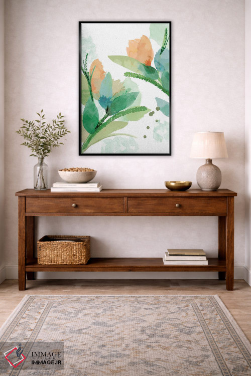 تابلو مینیمال شکوفایی بهار ۲ اثر فلورا کوتا - D4B