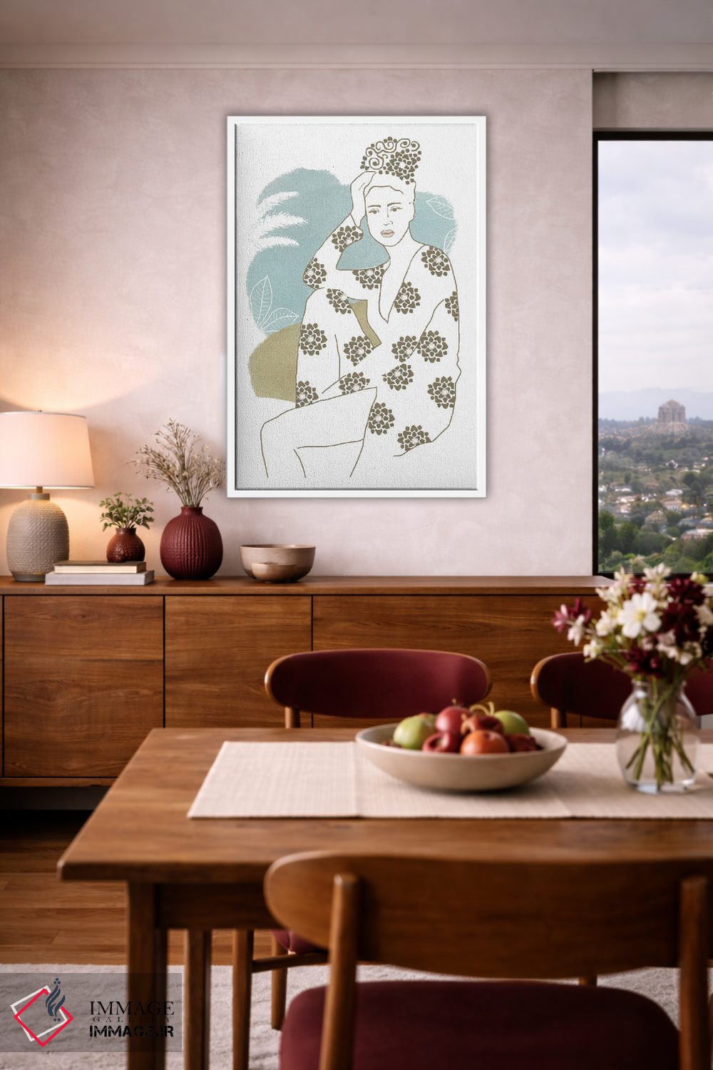 تابلو مینیمال کپ استرل ۲ اثر فلورا کوتا - D4W