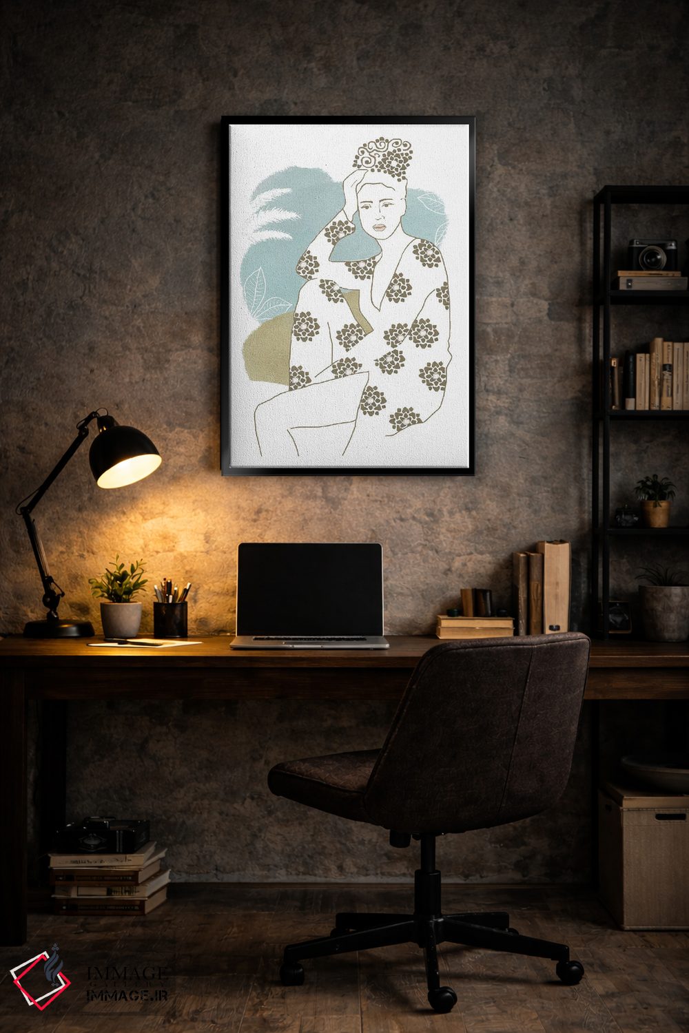 تابلو مینیمال کپ استرل ۲ اثر فلورا کوتا - D6B