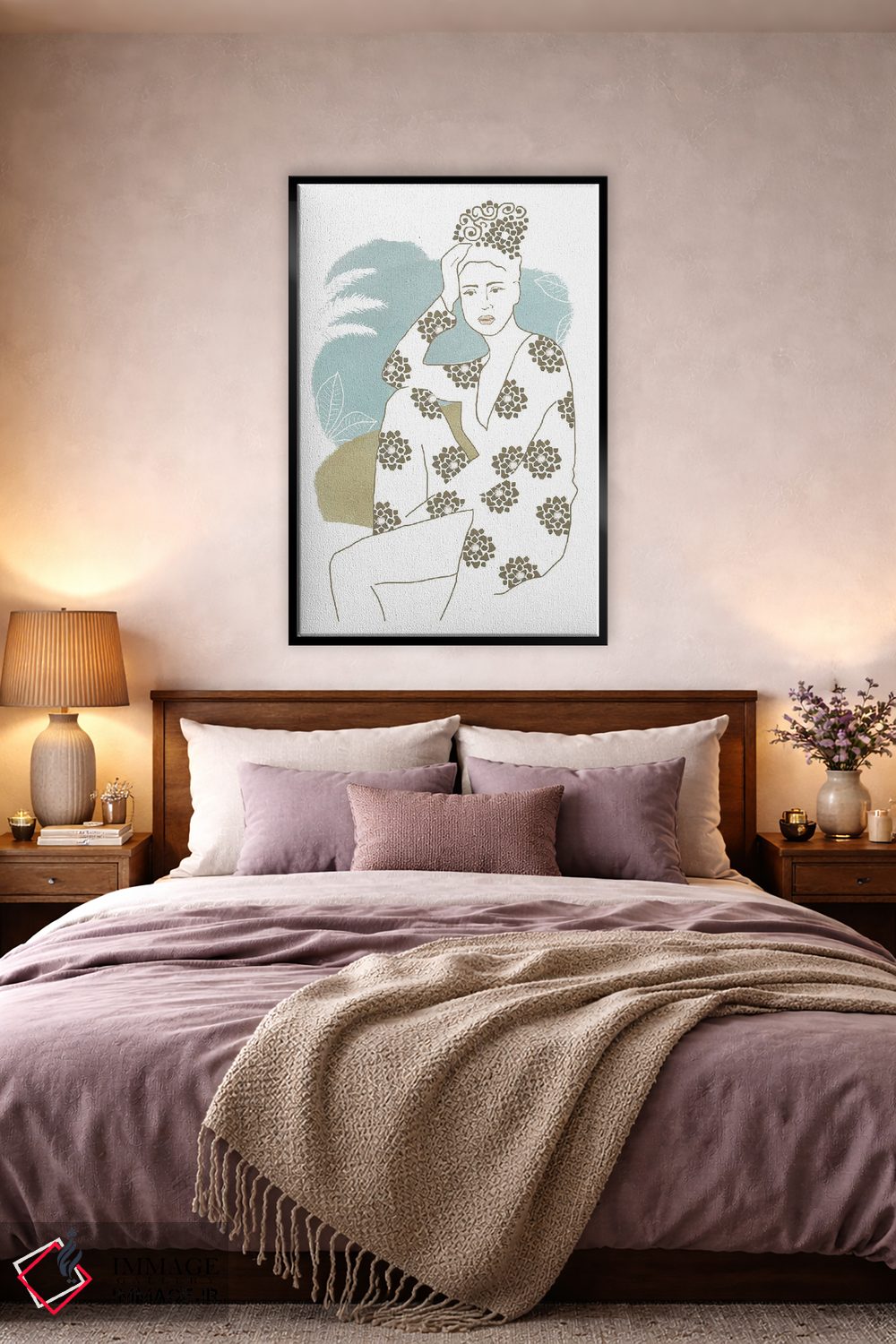 تابلو مینیمال کپ استرل ۲ اثر فلورا کوتا - D5B