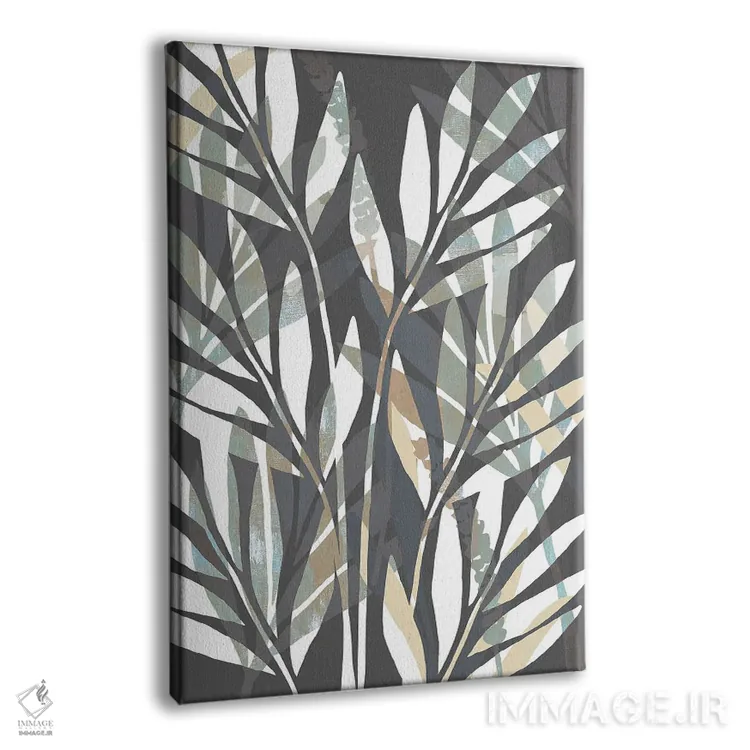 تابلو مدرن پالمیراس ۲ اثر فلورا کوتا - نمای پرسپکتیو محصول