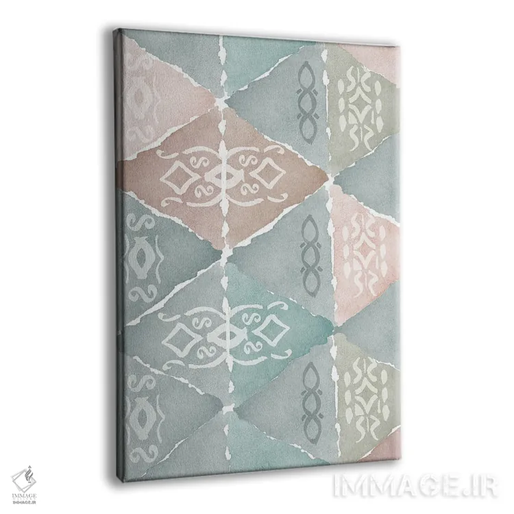 تابلو دکوراتیو در مراکشی ۱ اثر فلورا کوتا - نمای پرسپکتیو محصول