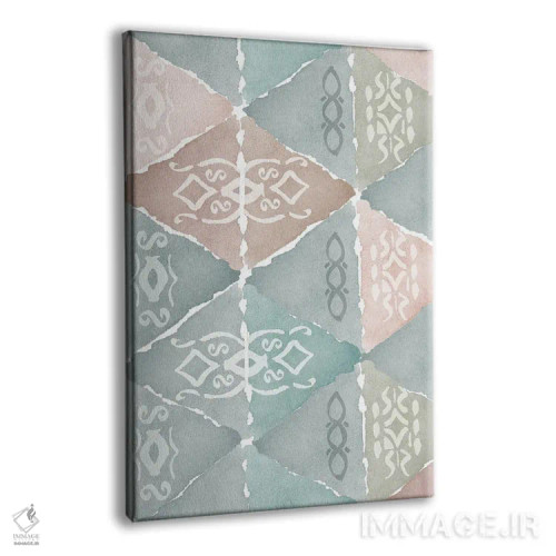 تابلو دکوراتیو در مراکشی ۱ اثر فلورا کوتا - نمای پرسپکتیو محصول