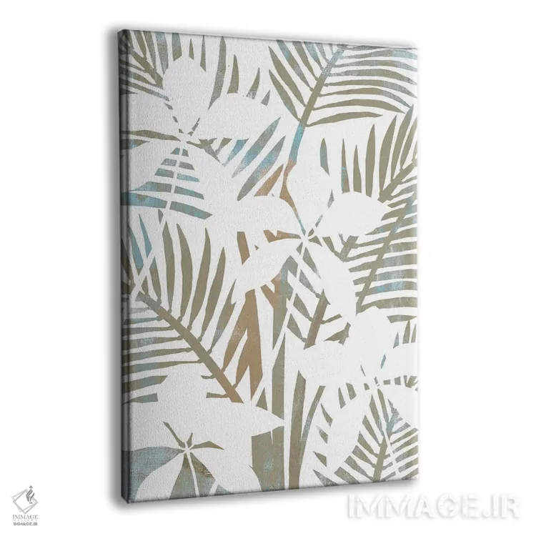 تابلو مدرن پالمیراس ۴ اثر فلورا کوتا - نمای پرسپکتیو محصول