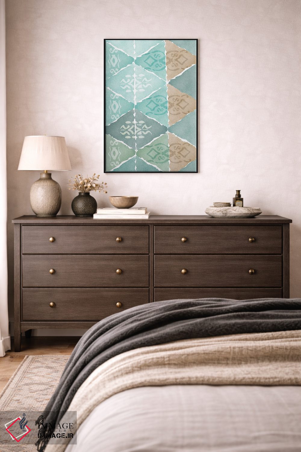 تابلو دکوراتیو در مراکشی II اثر فلورا کوتا - D4B