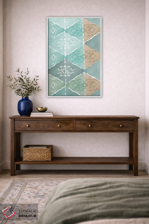 تابلو دکوراتیو در مراکشی II اثر فلورا کوتا - D2W