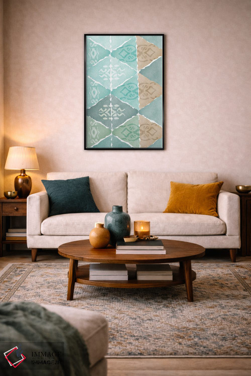 تابلو دکوراتیو در مراکشی II اثر فلورا کوتا - D6B