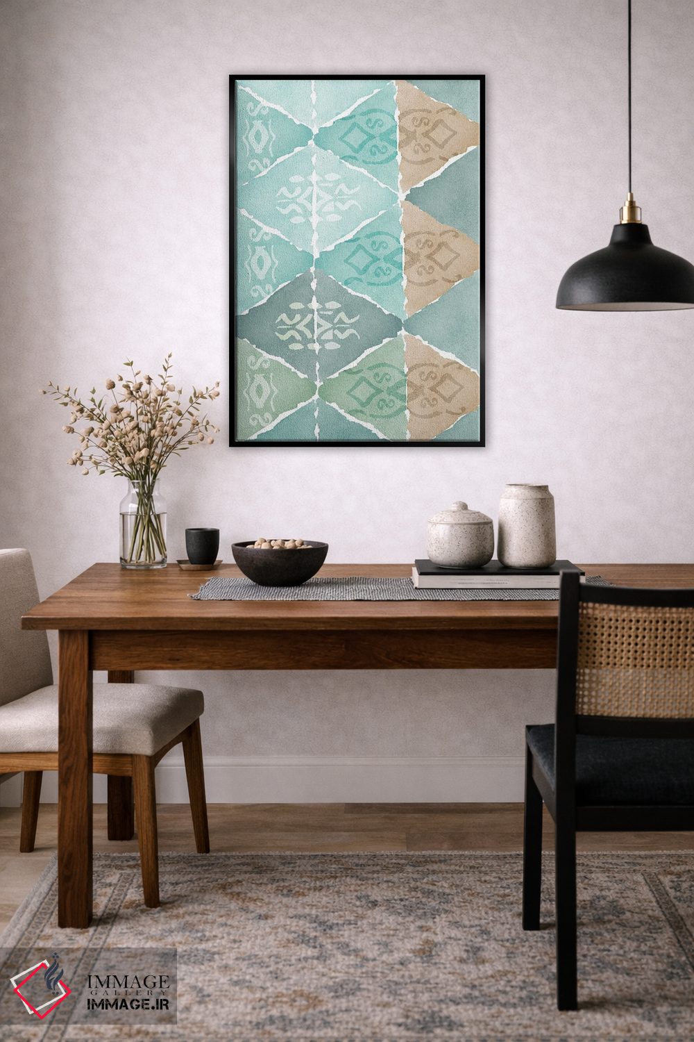 تابلو دکوراتیو در مراکشی II اثر فلورا کوتا - D5B